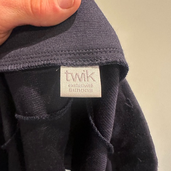 Twik Navy pencil skirt. Size S. Like new - Picture 4 of 4